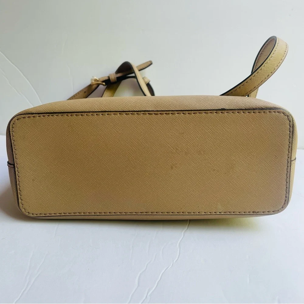 Michael Kors Beige Satchel Bag